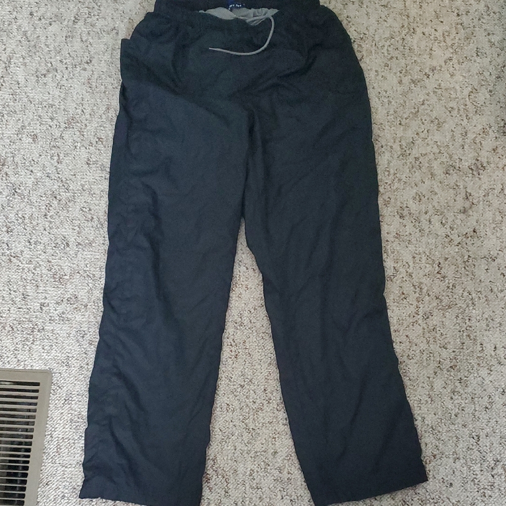 Sport-Tek Black Joggers with Elastic Waistband and Full-Length Design